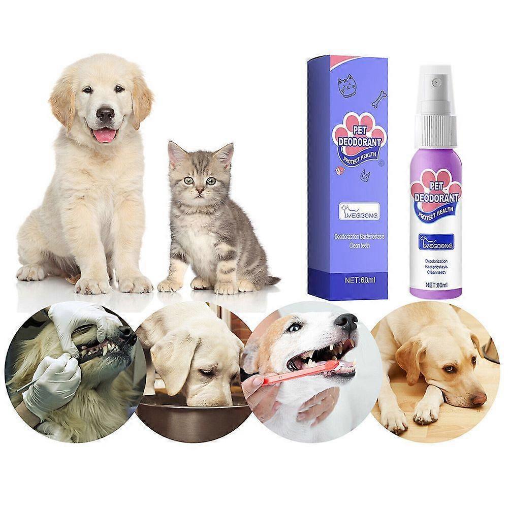 ペットスプレー犬オーラルケア口臭歯クリーニングブレスフレッシュナー