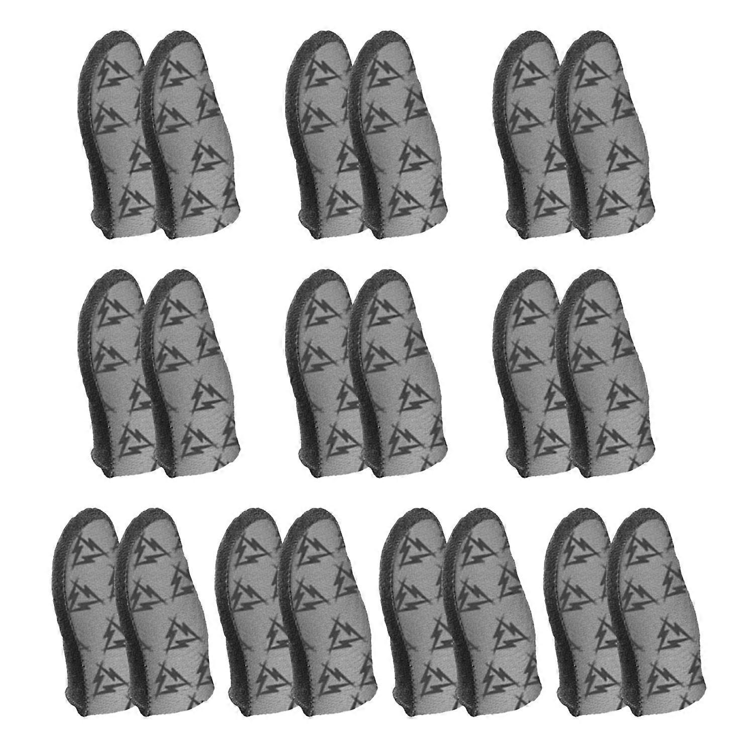 10 Pairs Finger Cots Gaming Finger Sleeves Wear Resistant Reusable Mobile Screen Game Controller