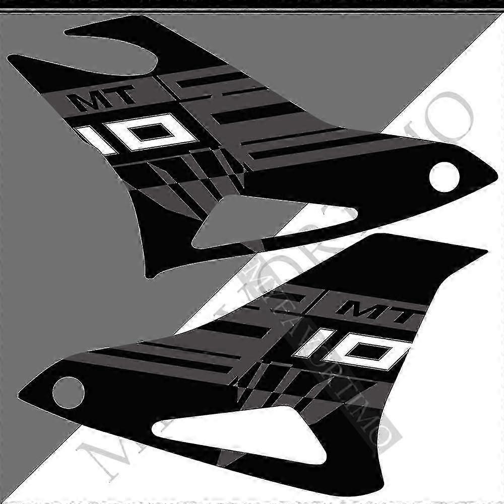 מגן טנק אופנוע עבור ימאהה Mt10 Fz Mt - 10 מדבקות פיירינג פנדר מדבקת ברך דלק 2016 2017 2018 2019 2020 2021