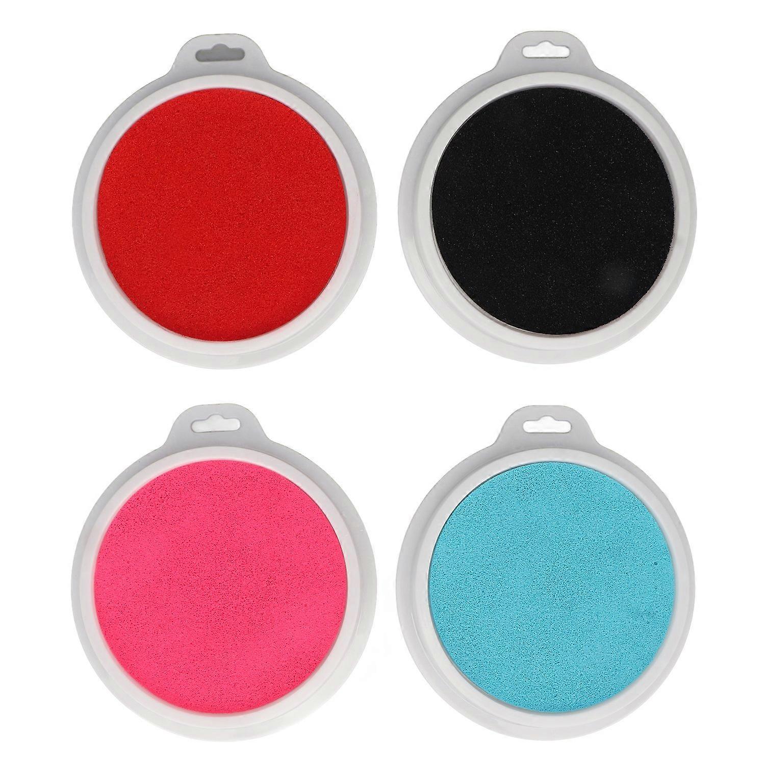 Ink Pads Water Based Printing Oil Round Portable DIY Making Washable Fingerprint Stamp Pad for Kids