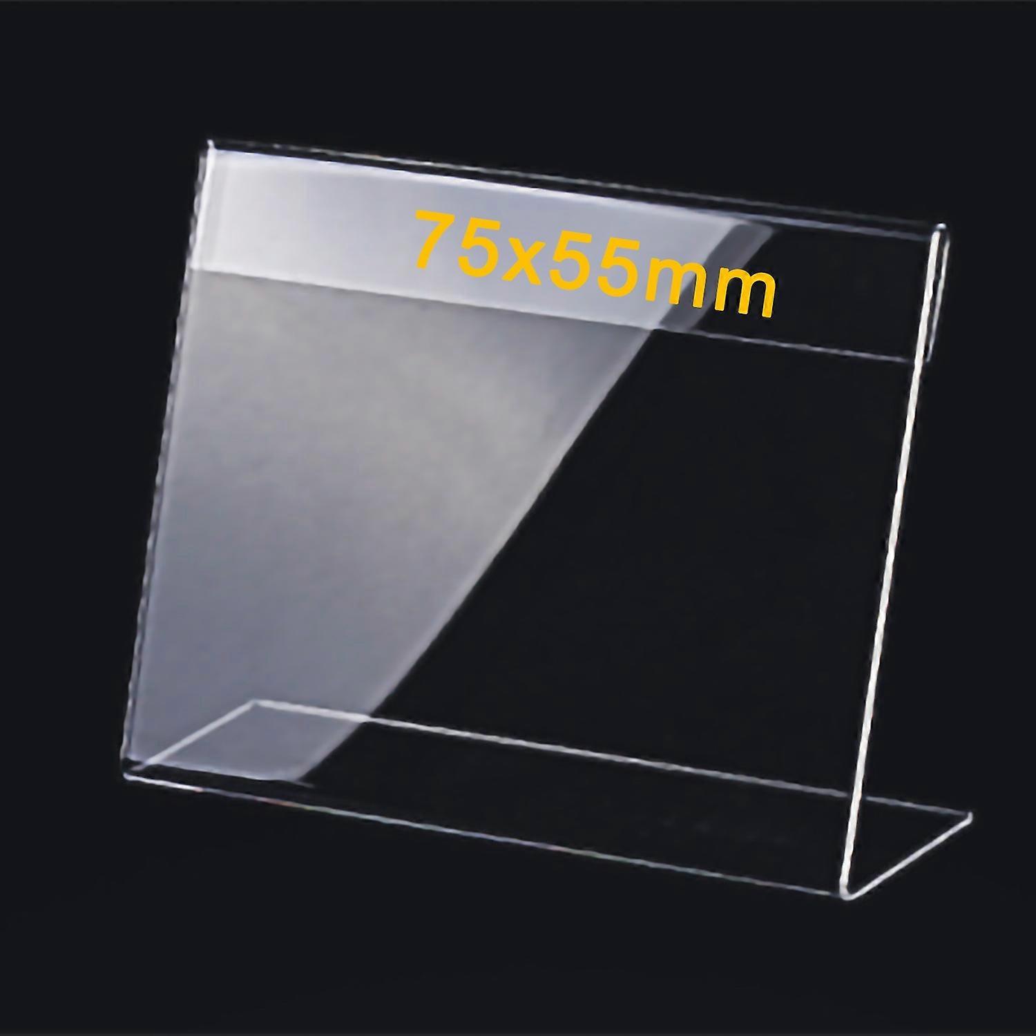 Business Card Holder Premium Acrylic L Shape Scratch Proof Sturdy Durable Business Card Display for