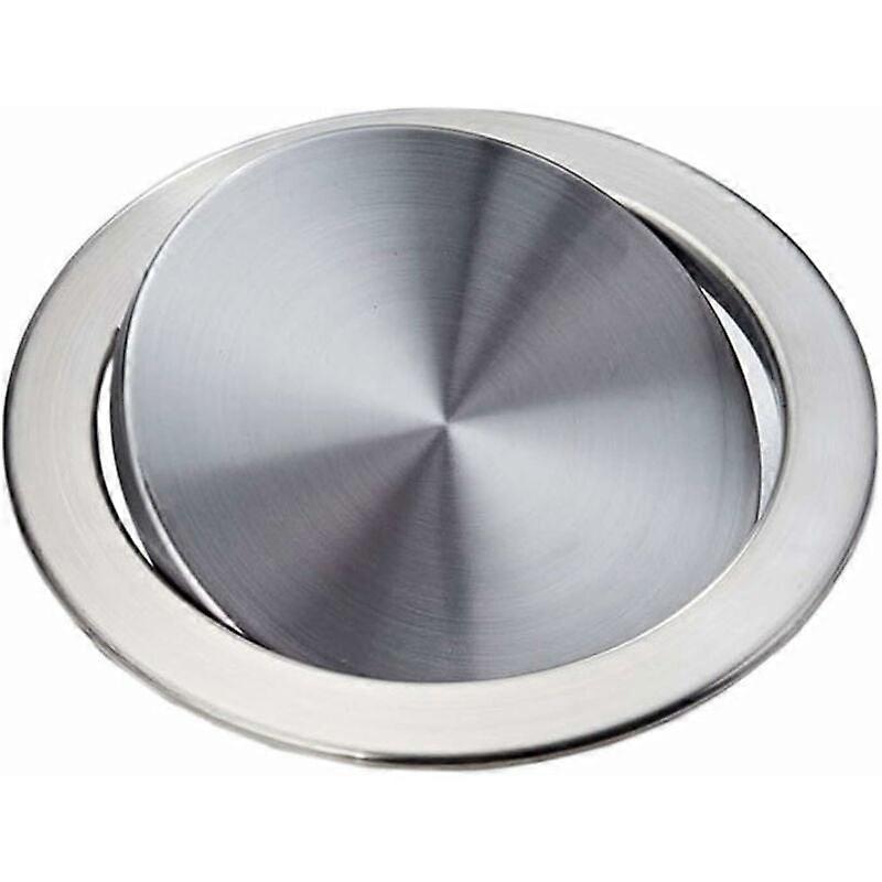Stainless Steel Universal Kitchen Diffuser, Quiet Concealed Clamshell Lid