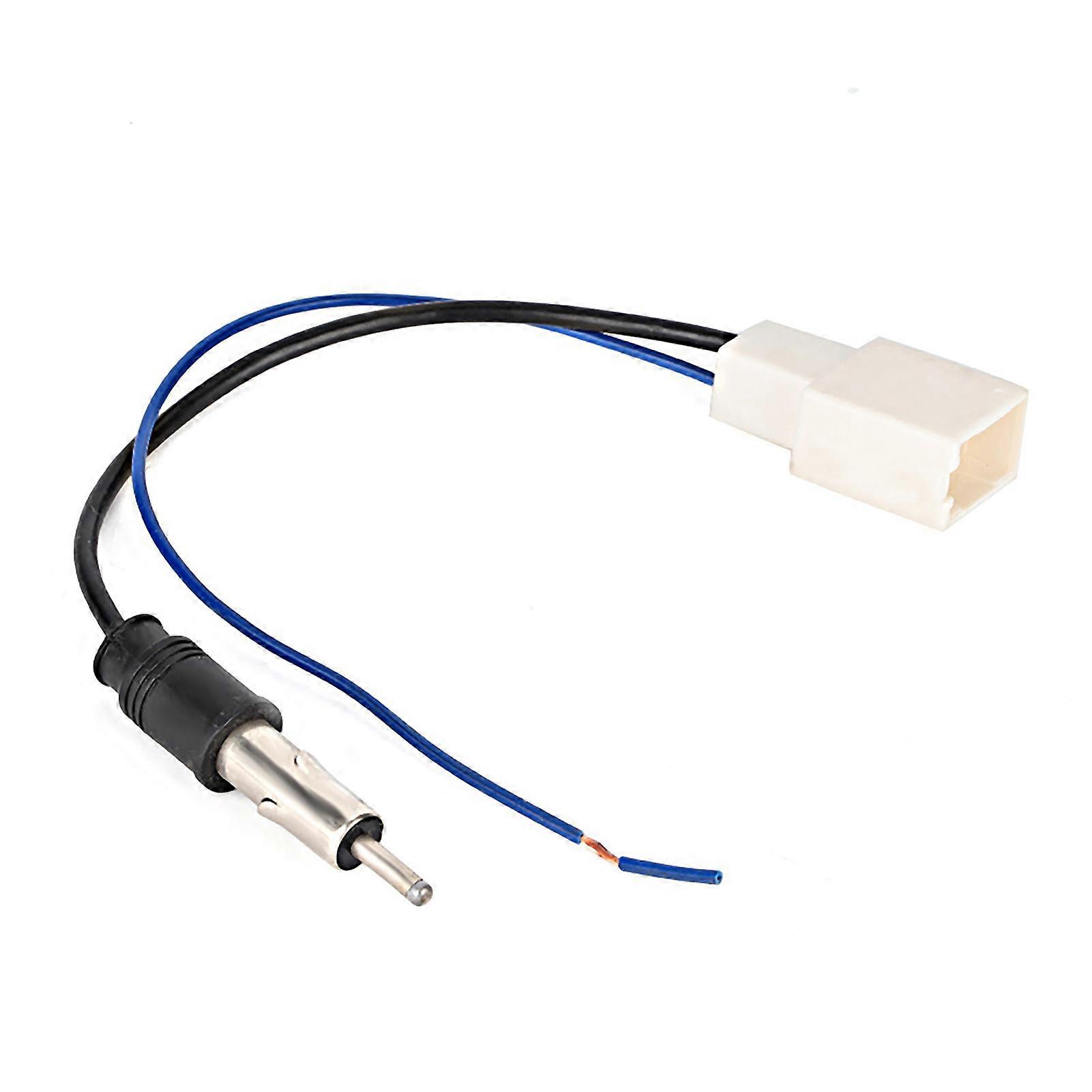 ABS Car CD Radio Antenna Adapter Female Cable with Amplifier Fit for Toyota Crown