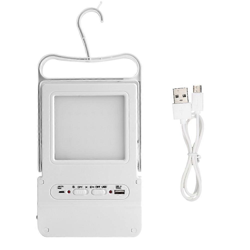 Solar Power Rechargeable Multifunctional LED Light Tent Lantern Lamp