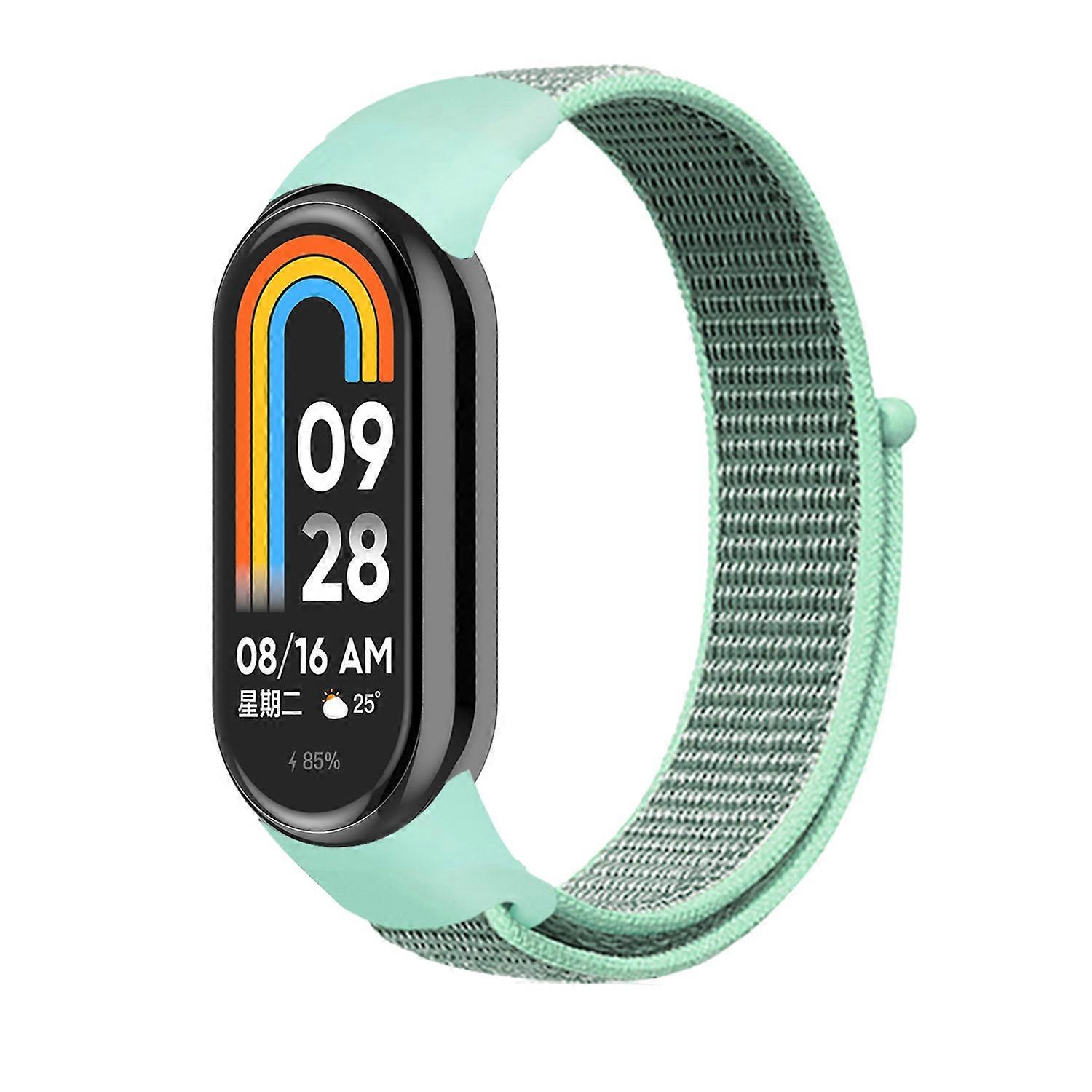 For Xiaomi Mi Band 8 Loop Nylon Watch Band