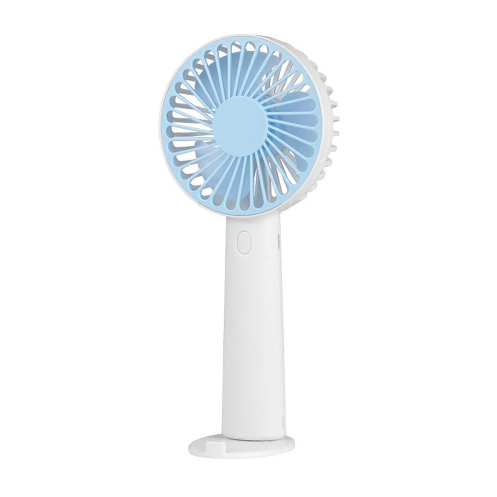 Mini Hand-held Fan Portable Folding Desk Fan Cooler Cooling USB Rechargeable Fan