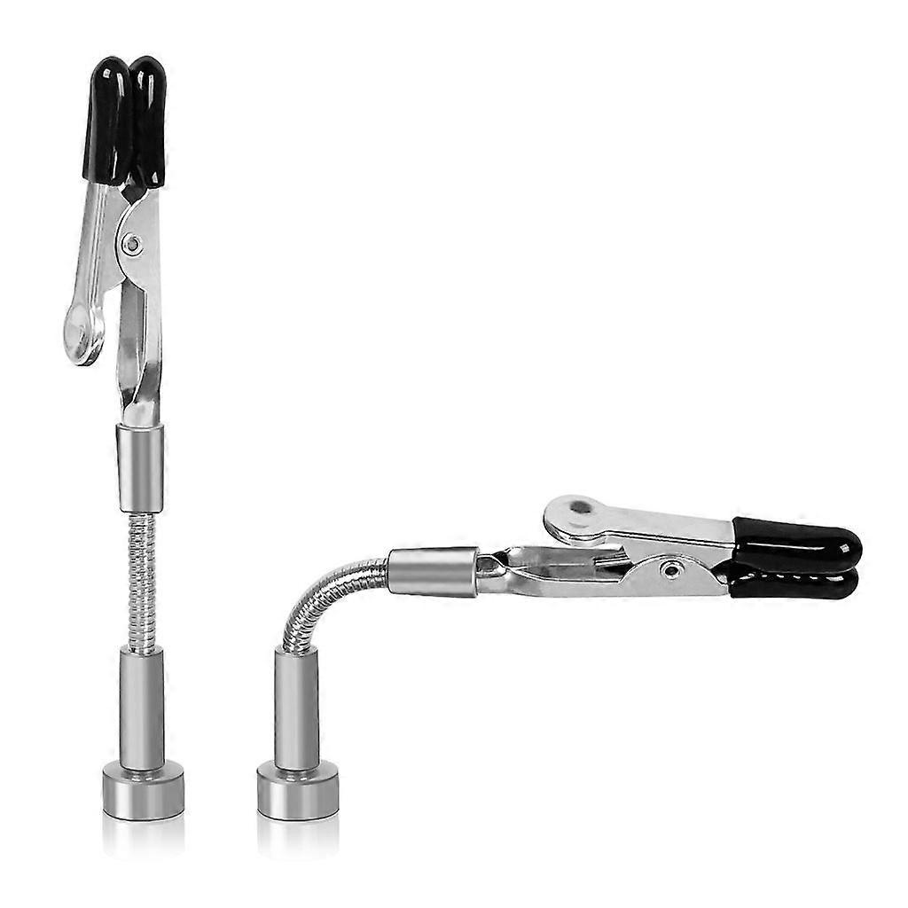 2/4Pcs Magnetic Base Fixing Clip Holder Soldering Station Welding Assistant