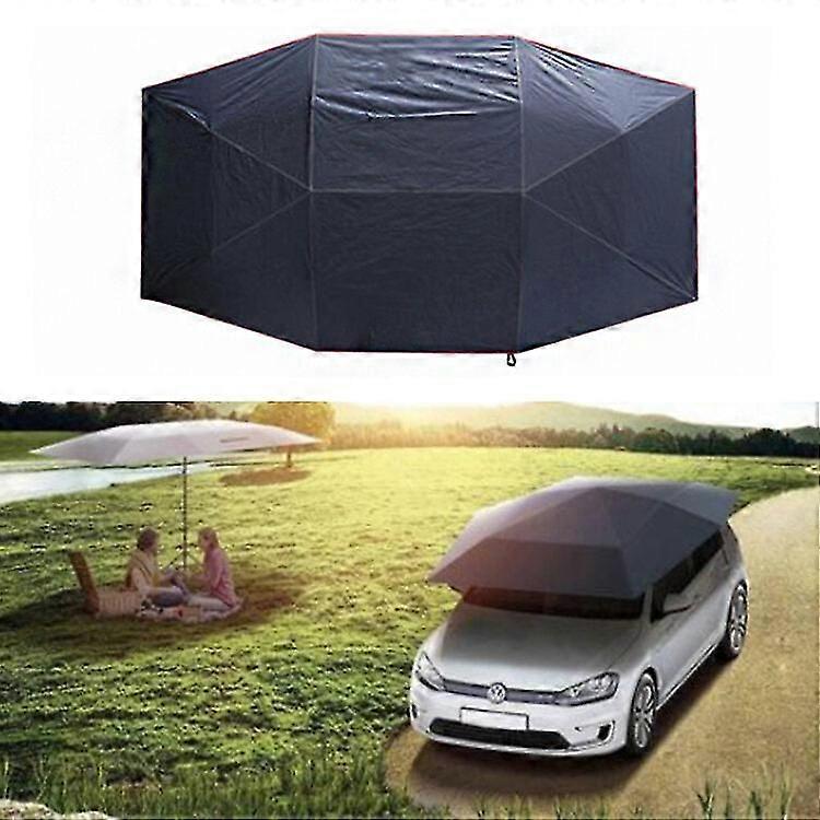 400x210cm υφασμάτινο ύφασμα Uv ομπρέλα αυτοκινήτων πανί της Οξφόρδης αδιάβροχο κινητό θόλο carport σκηνών αυτοκινήτων για την υπαίθρια σκηνή κάμπινγκ
