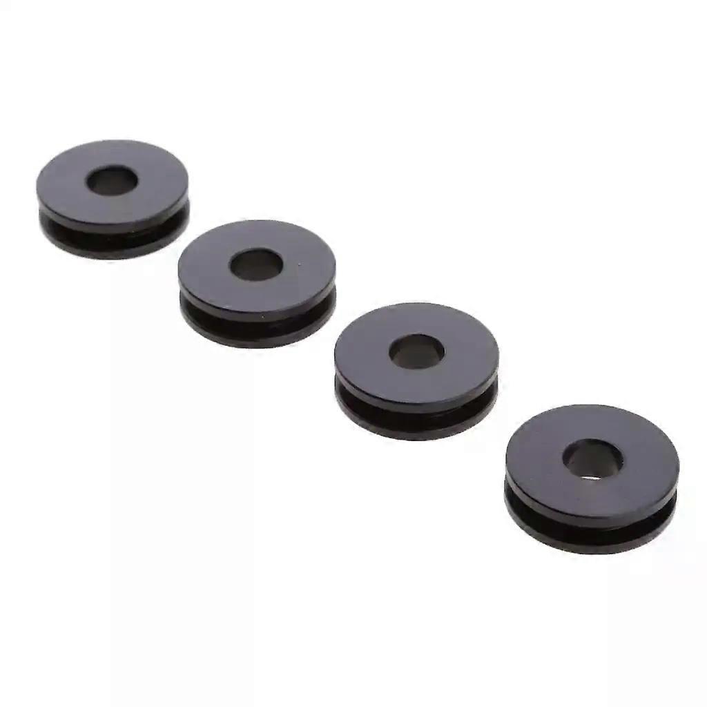 Detachable Windshield Replacement Bushing Grommets compatible for     - Black MAXP