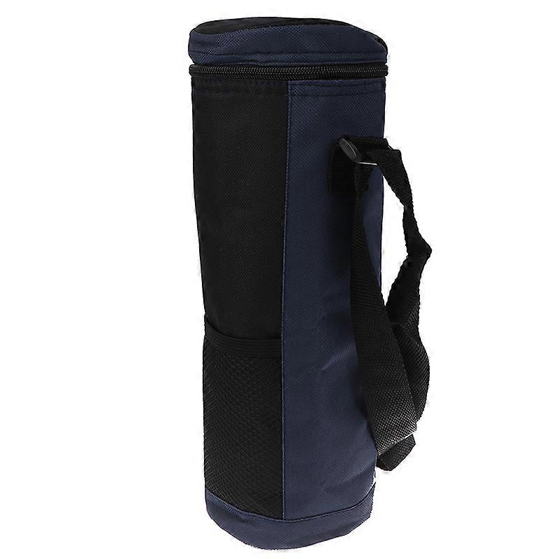Water Bottle Cooler Heavy Cotton Bag Universal Large Capacity Water Bottle Pouch Heat Insulation Lunch Bag Outdoor Traveling Camping Hiking
