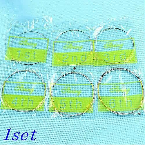 1 set of 6 steel strings for electric guitar 150XL/. 023 Gauge