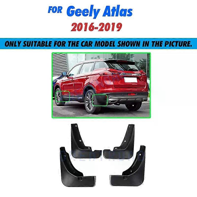Exquisite For Geely Atlas Boyue Emgrand X7 Sport Proton X70 NL-3 2016 2017 2018 2019 Fender Mudguard Mud Flaps Guard Splash Flap Mudguards