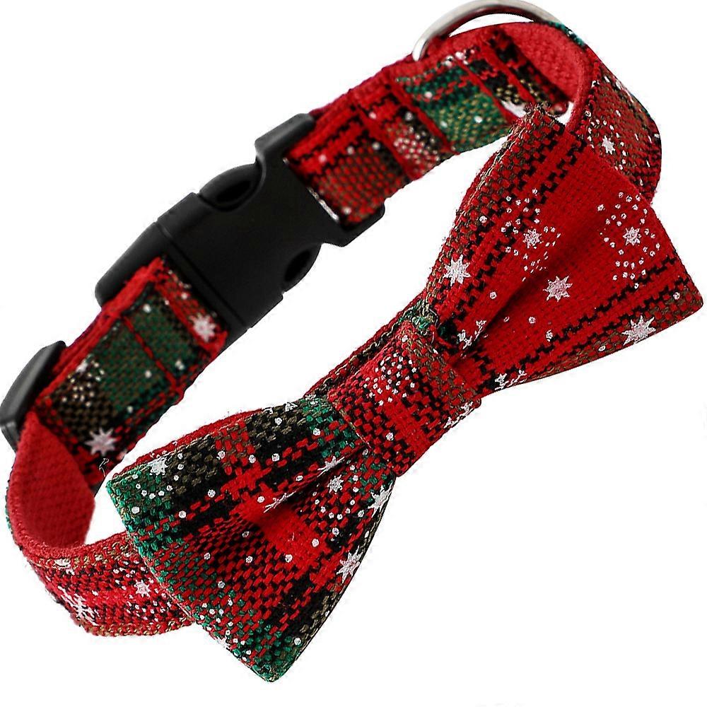 Adjustable Christmas Pet Collar.
