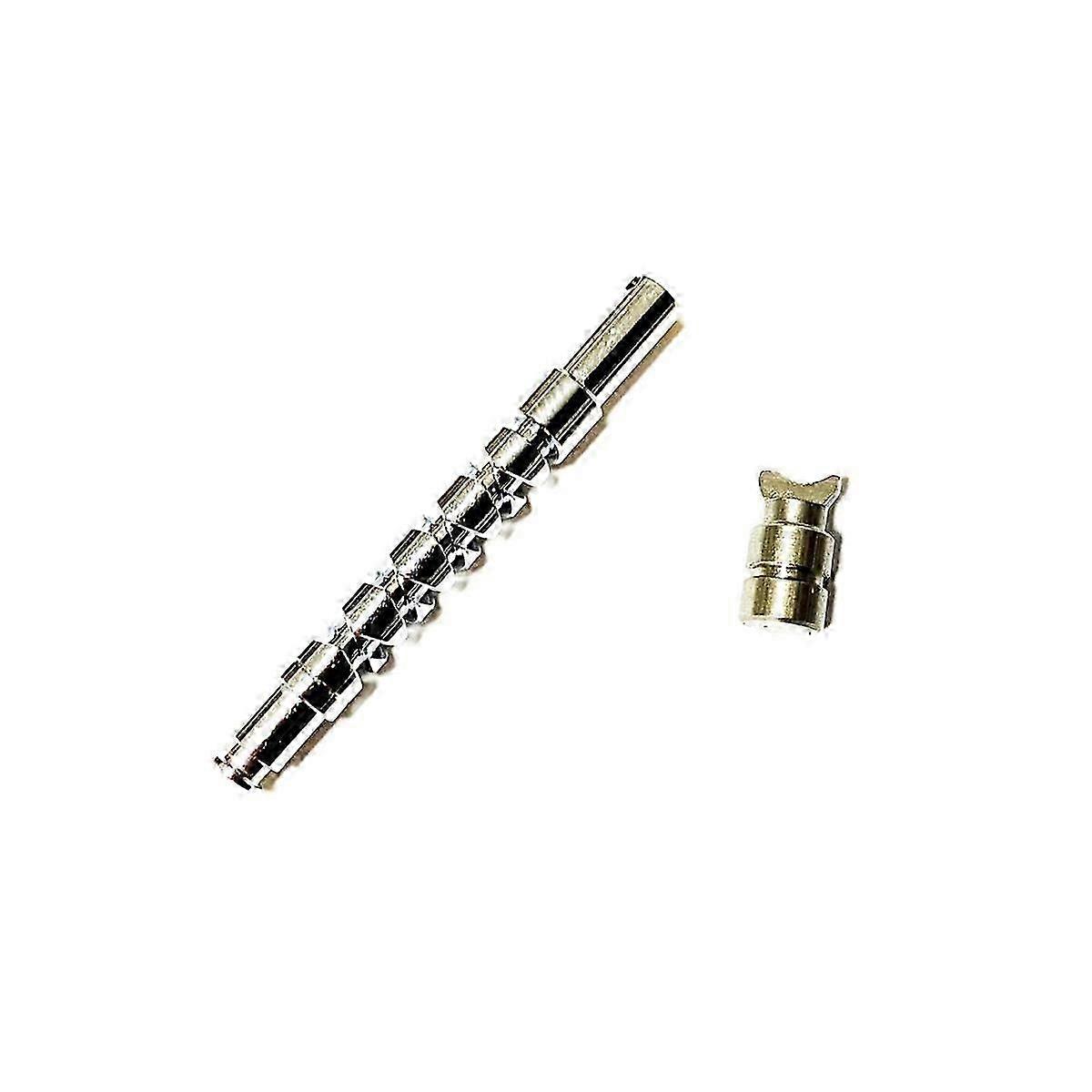 Eixo de roda de pesca com pino de torção e eixo de meia-lua para CC80 CR80 Water Drop