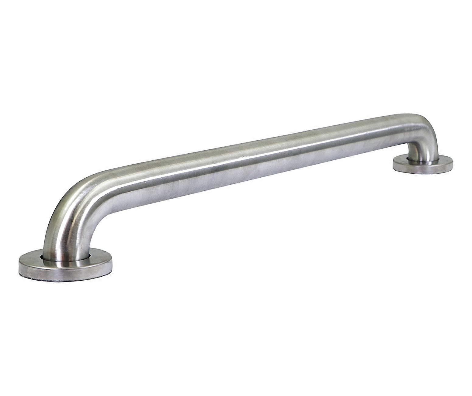 Brushed Metal Grab Bars 1-1/2" x 36" for Bathroom Shower Safety, Durable Support, Rust-Resistant Finish