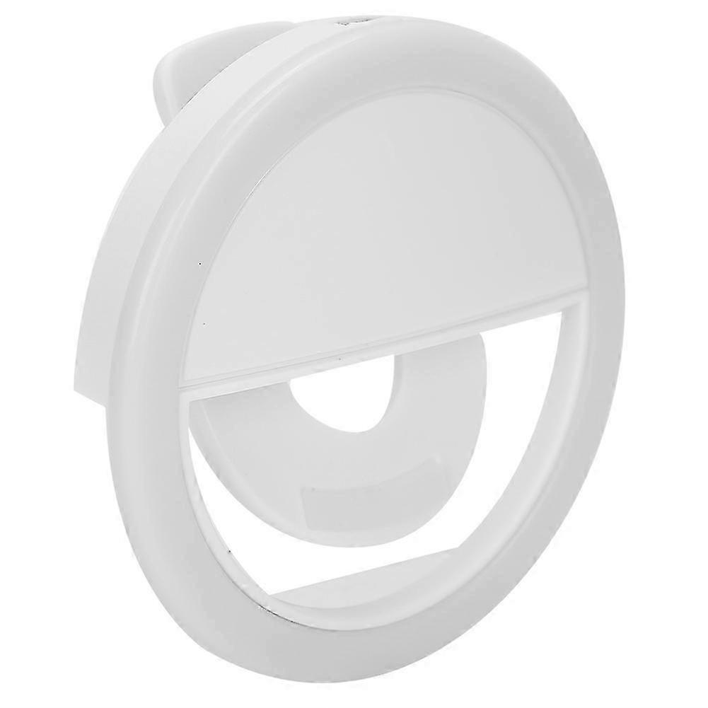 Mobile Phone Fill Light Dimmable LED Circle Lamp USB Rechargeable Live Streaming Light