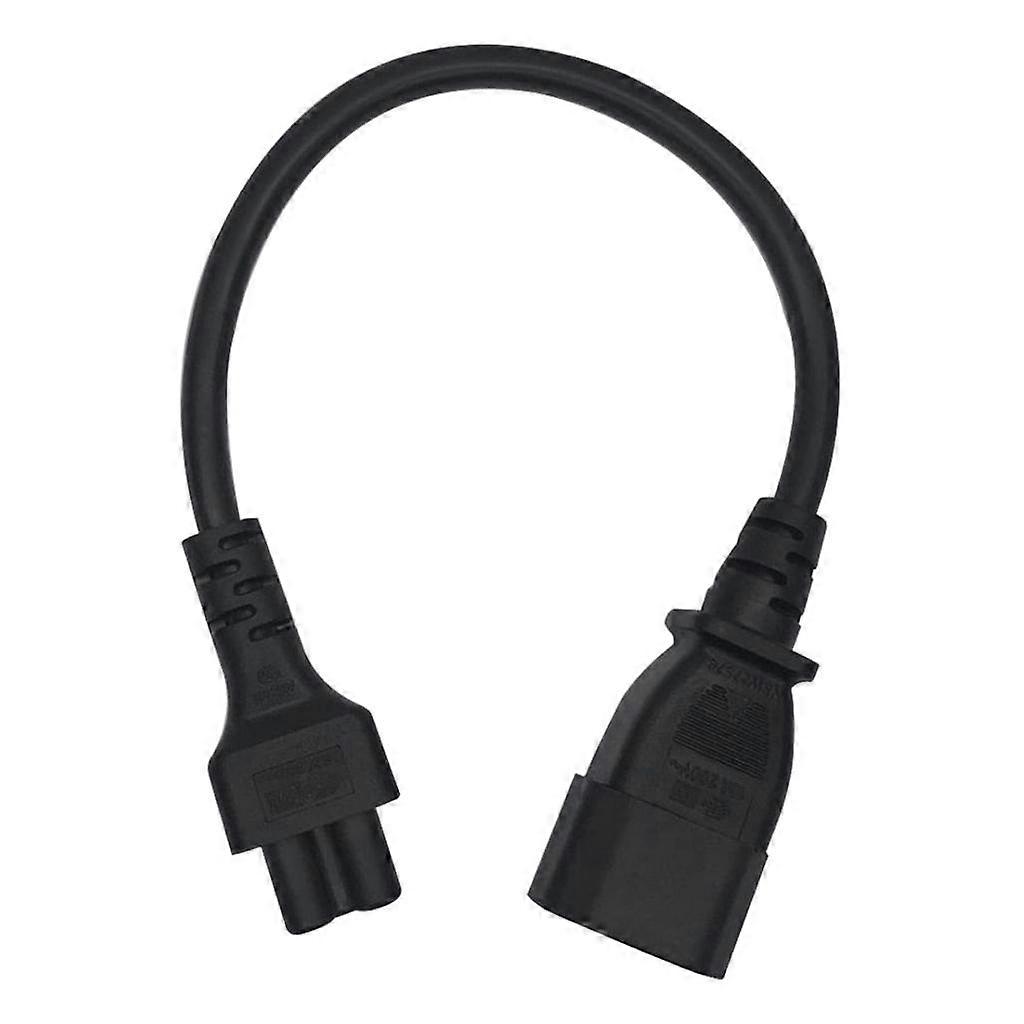 PVC IEC320 C14 mannelijk naar C5 vrouwelijk C14-C5-kabel netsnoer UPS-serverset