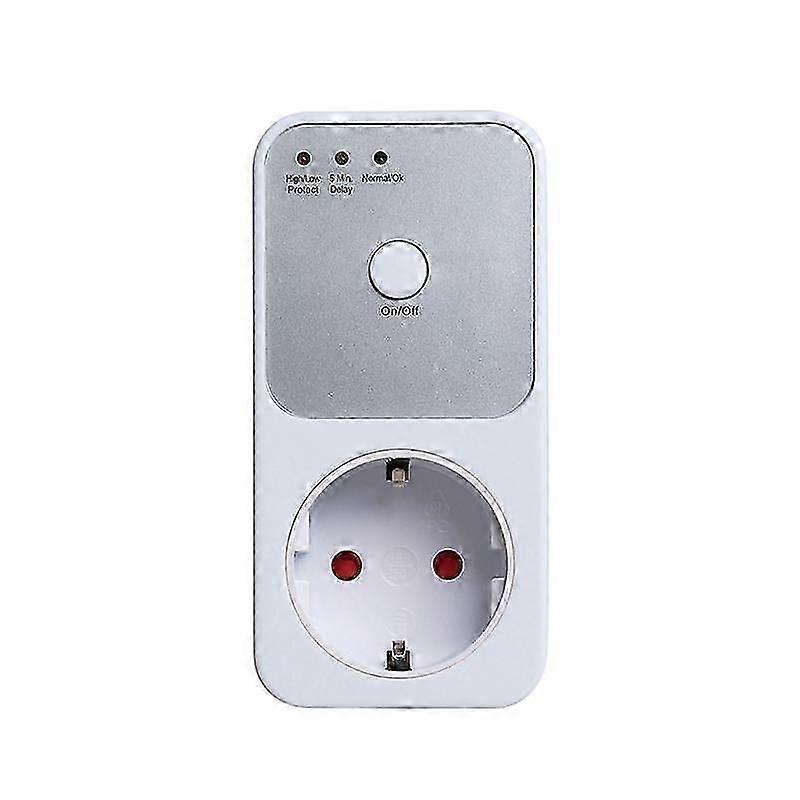 Automatic Voltage Protector Socket 170-260V Voltage Protector Safe Protector 5-6 Mins Delay Socket