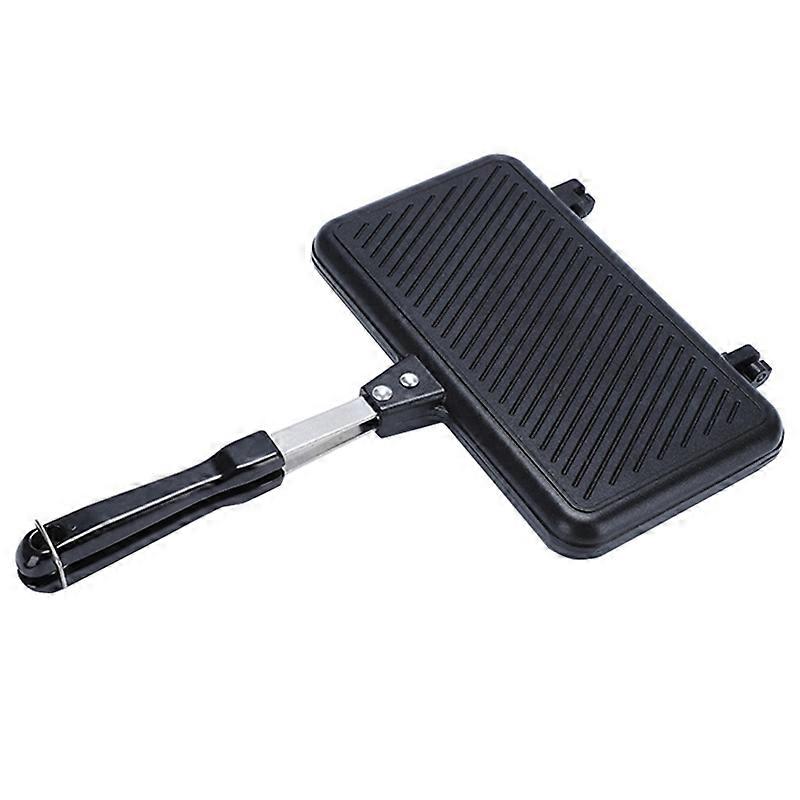 Gas Non-Stick Sandwich Maker Bread Toast Breakfast Machine Pancake Baking Barbecue Oven Mold Mould G