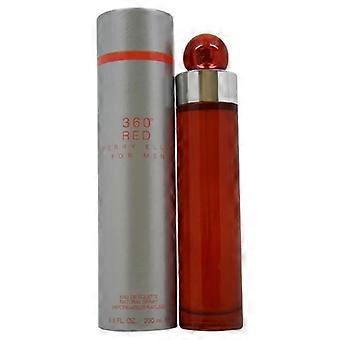 Eau de Toilette - PERRY ELLIS - 360 Red - 200 ml - Aromatic Fruity - Notes of Red Apple