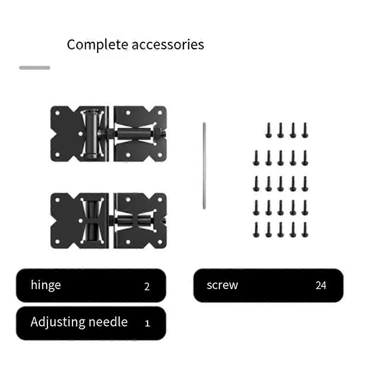 Self Closing Gate Hinge Heavy Duty 90 Degree Adjustable