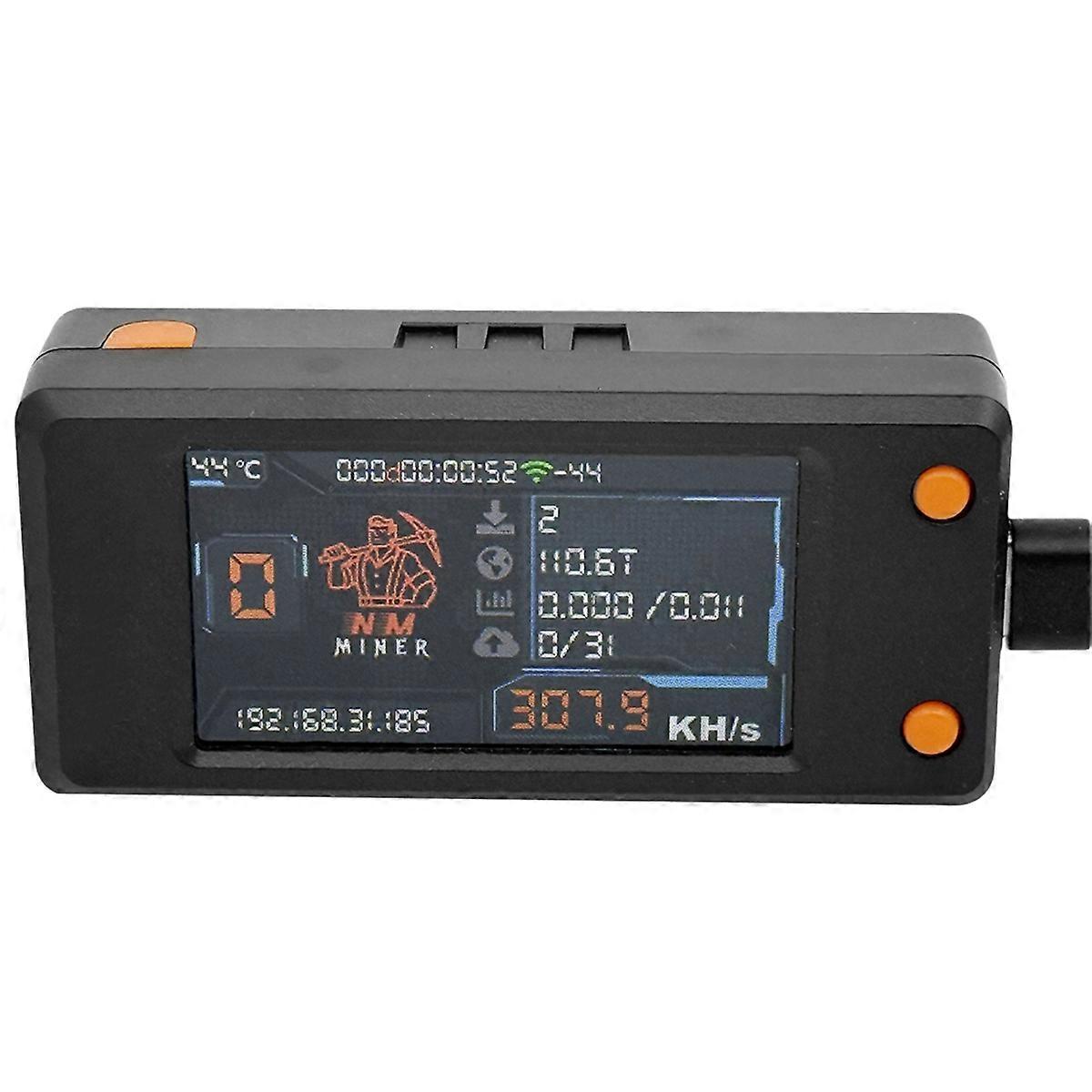 NMMiner Nerdminer 308KH/S BTC Solo Lottery Miner Color Screen Bitcoin Crypto  Miner BTC Miner Nerd