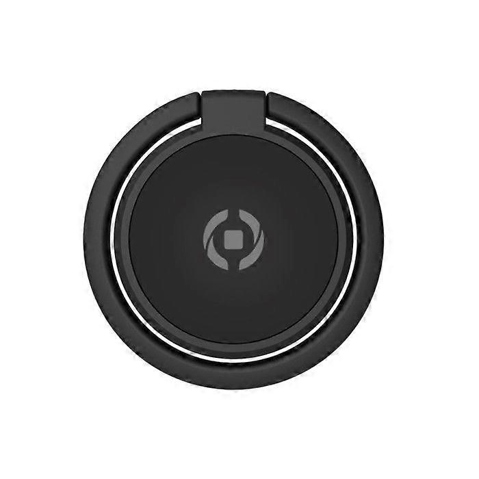 Smartphone holder - CELLY - SNAPRING - Black - Plastic - 1 unit