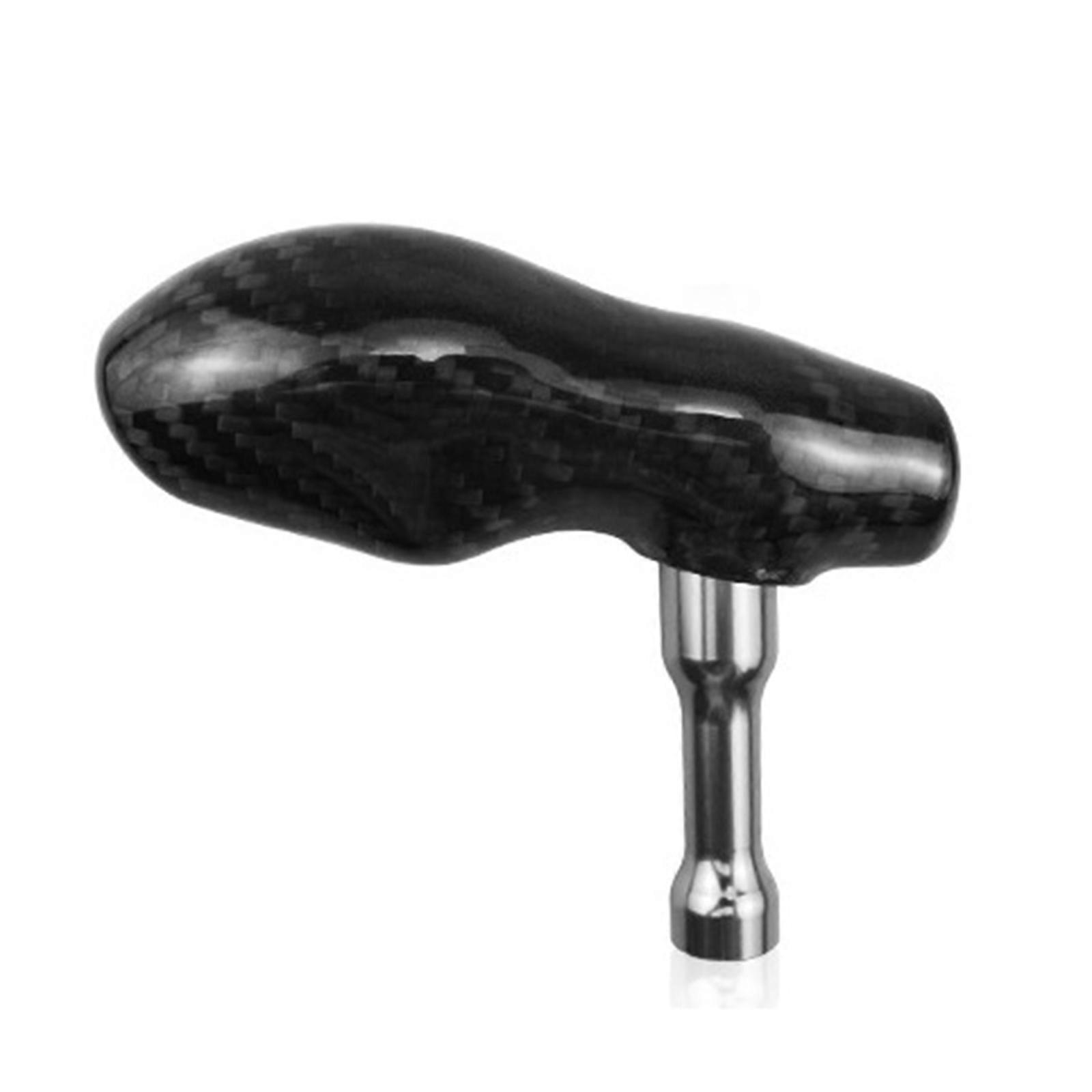 Makara Kolu, Karbon Fiber Çerçeve Alüminyum Alaşımlı Topuz Baitcasting Balıkçılık Makarası Kolu Parçaları DIY Balıkçılık Döküm Makaraları Gümüş için