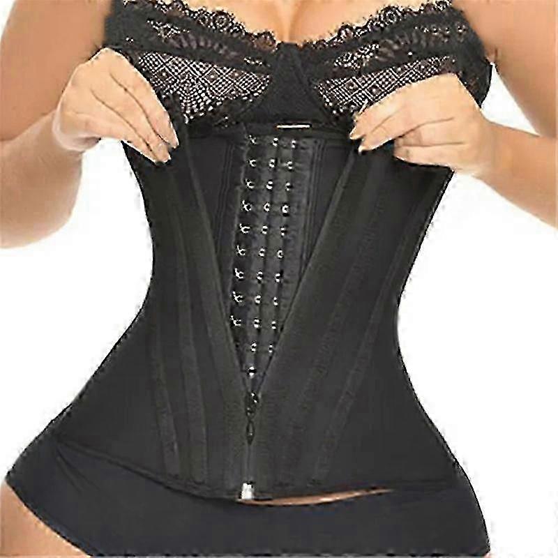 Colombian Latex Waist Trainers for Double Compression and Flat Stomach Modeling with Tummy Control Sheath and Slimming Belt