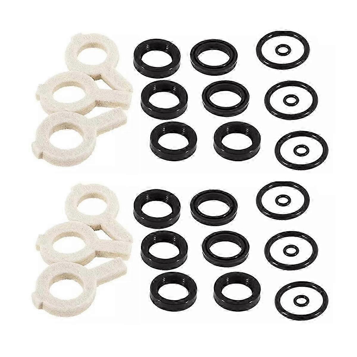 suitable for 2Sets 30623 Seal Kit, Pump Washer Seals Kit Fits for Cat Pump 30 31 34 310 340 350 Model Frame Plunger Pump-YI  WU  CHUN  HUI
