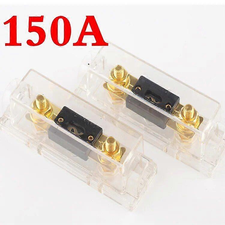 1pcs High Quality New ANL box Fuse holder Distribution Fuseholder fuse holder blade INLINE 0 4 8 gauge Positive 100A 200A 300A