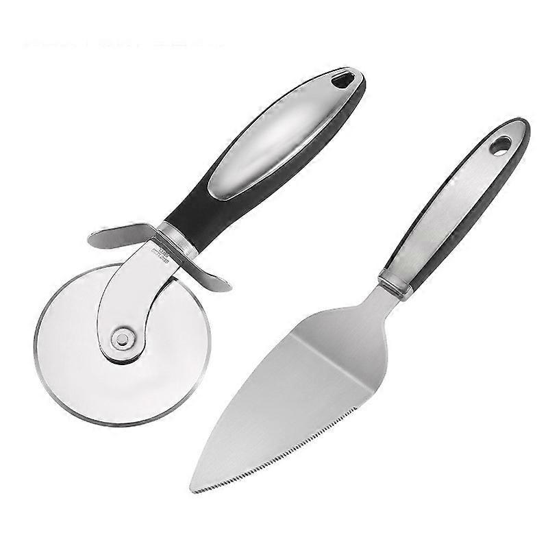 Pizza Cutter Set-3 'Pizza wheel, stainless steel-profpressional non-stick pizza slicing