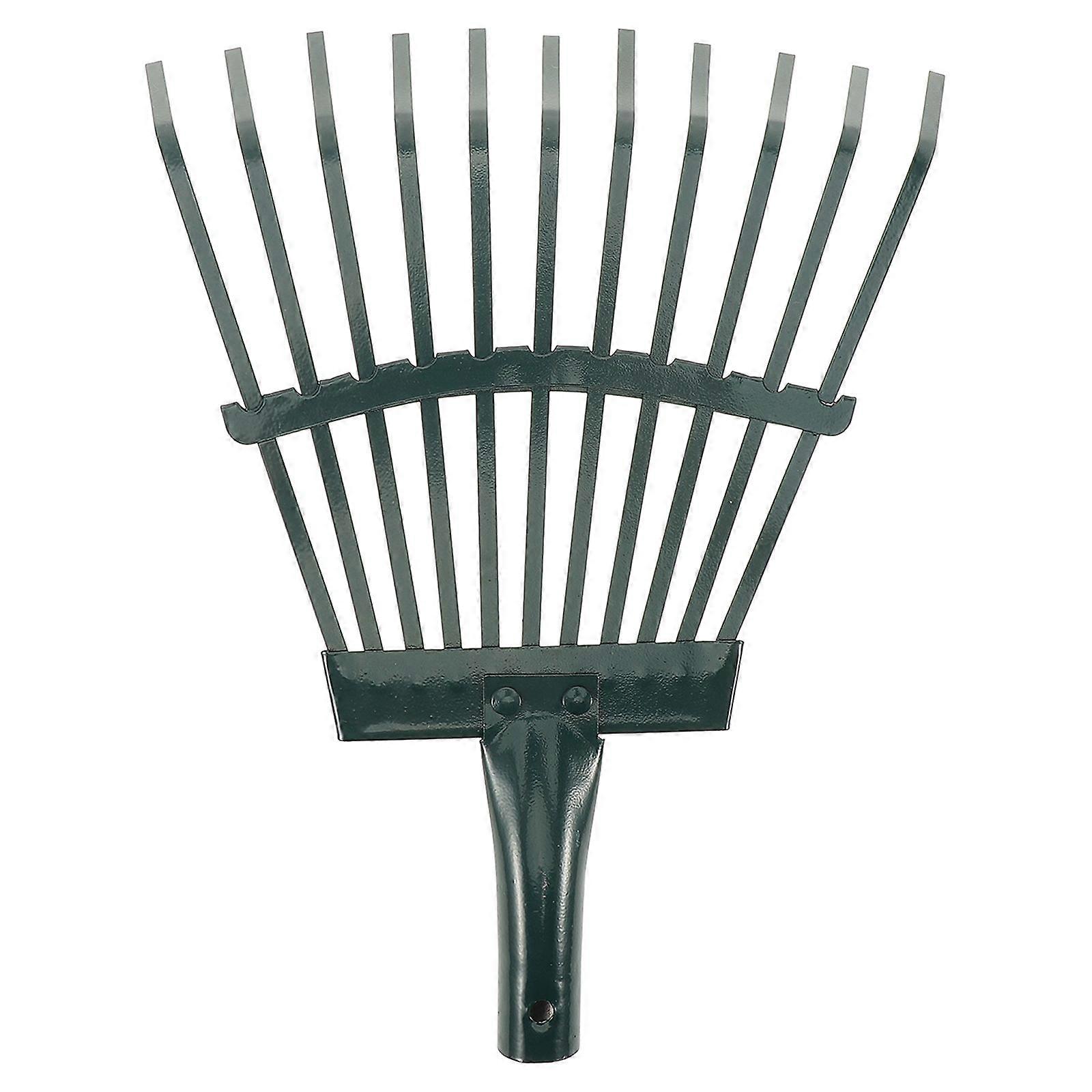 Utendørs Hånd Busk Rake Hage Rake Verktøy Hage Rengjøring Rake Metall Rake for hagearbeid