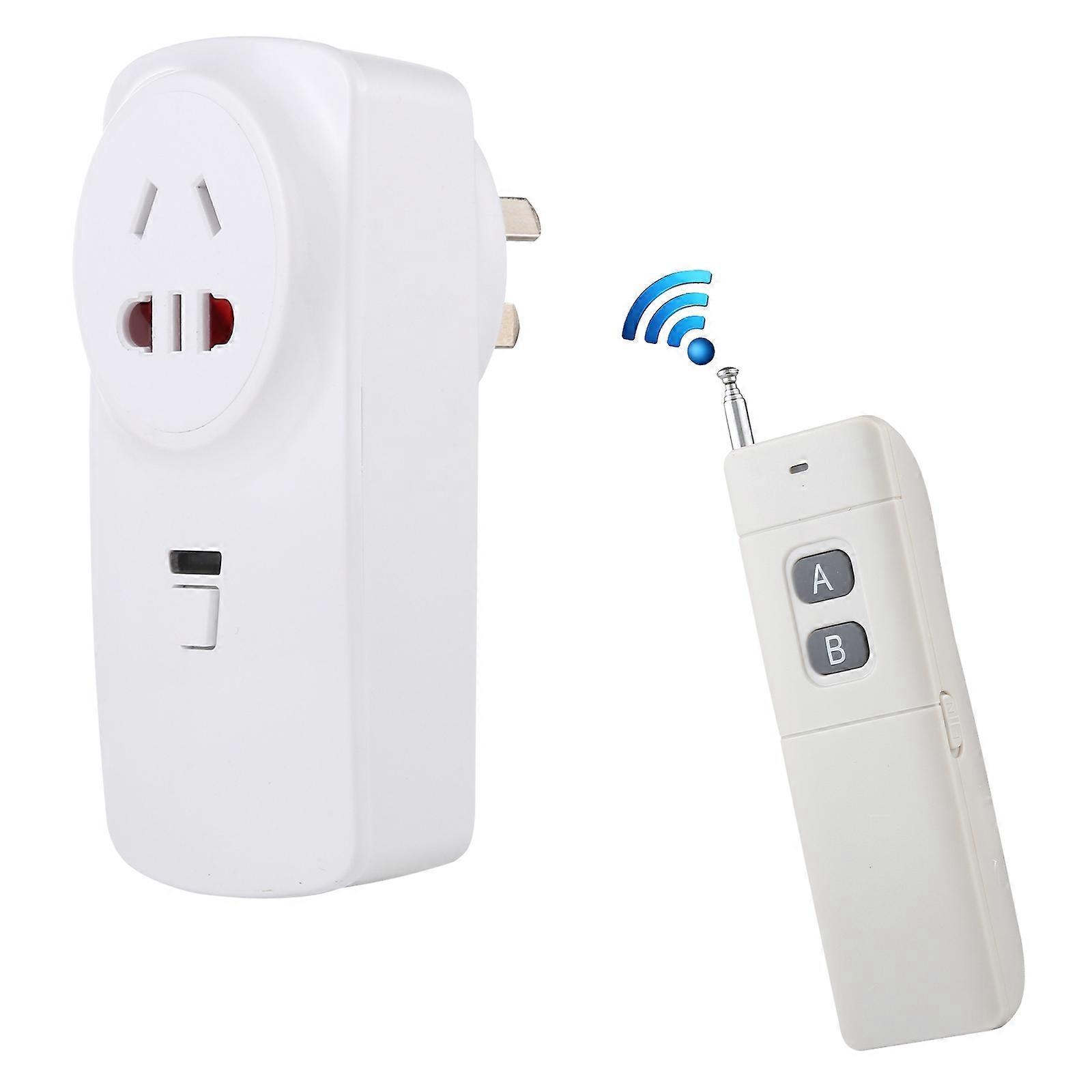 AK-DL220 220V Smart Wireless Remote Control Socket with Remote Control AU Plug