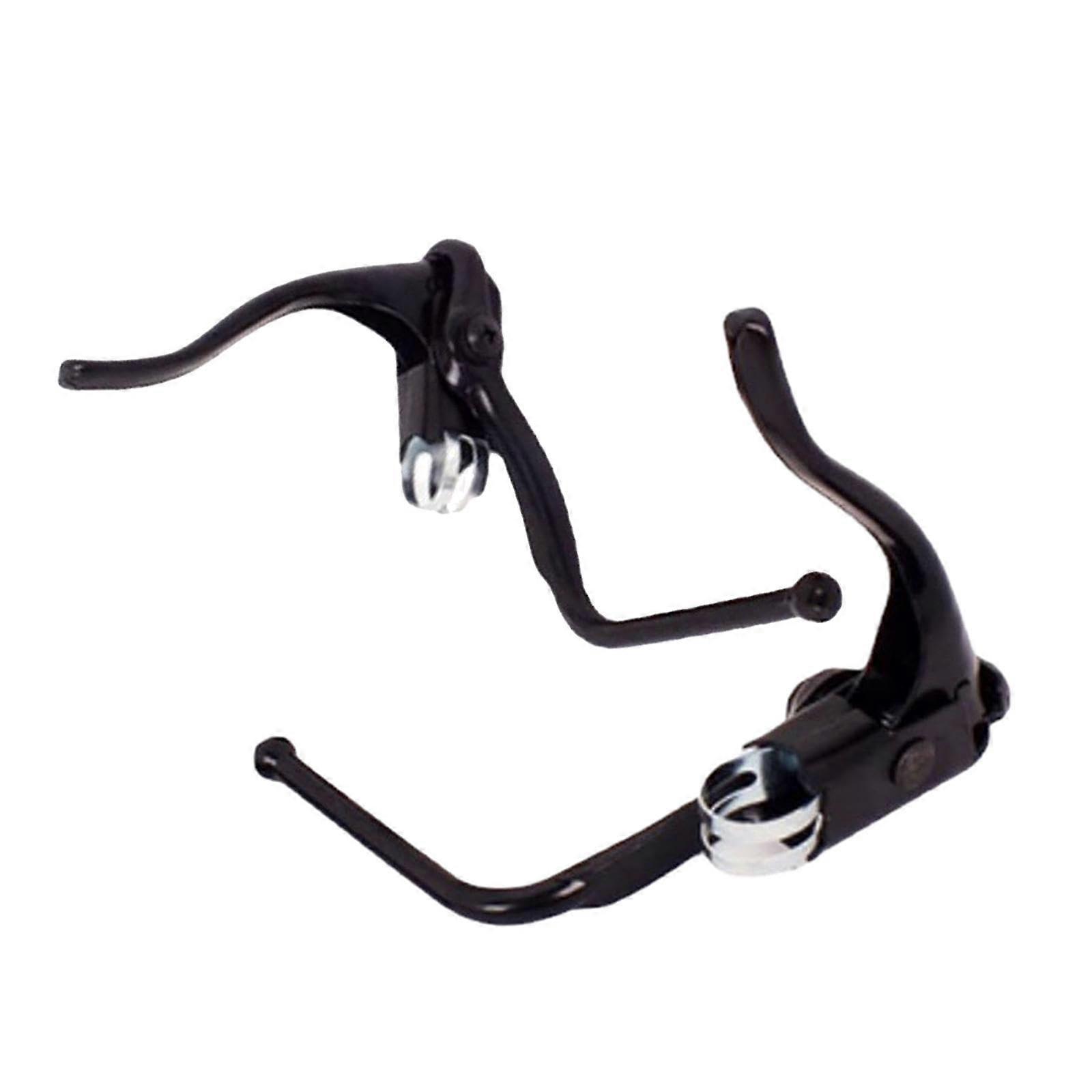Bicycle Double Brake Lever Set, 22.2mm Clamp Diameter, Compatible with Mountain and Road Bikes, Durable Handlebar Brake Levers