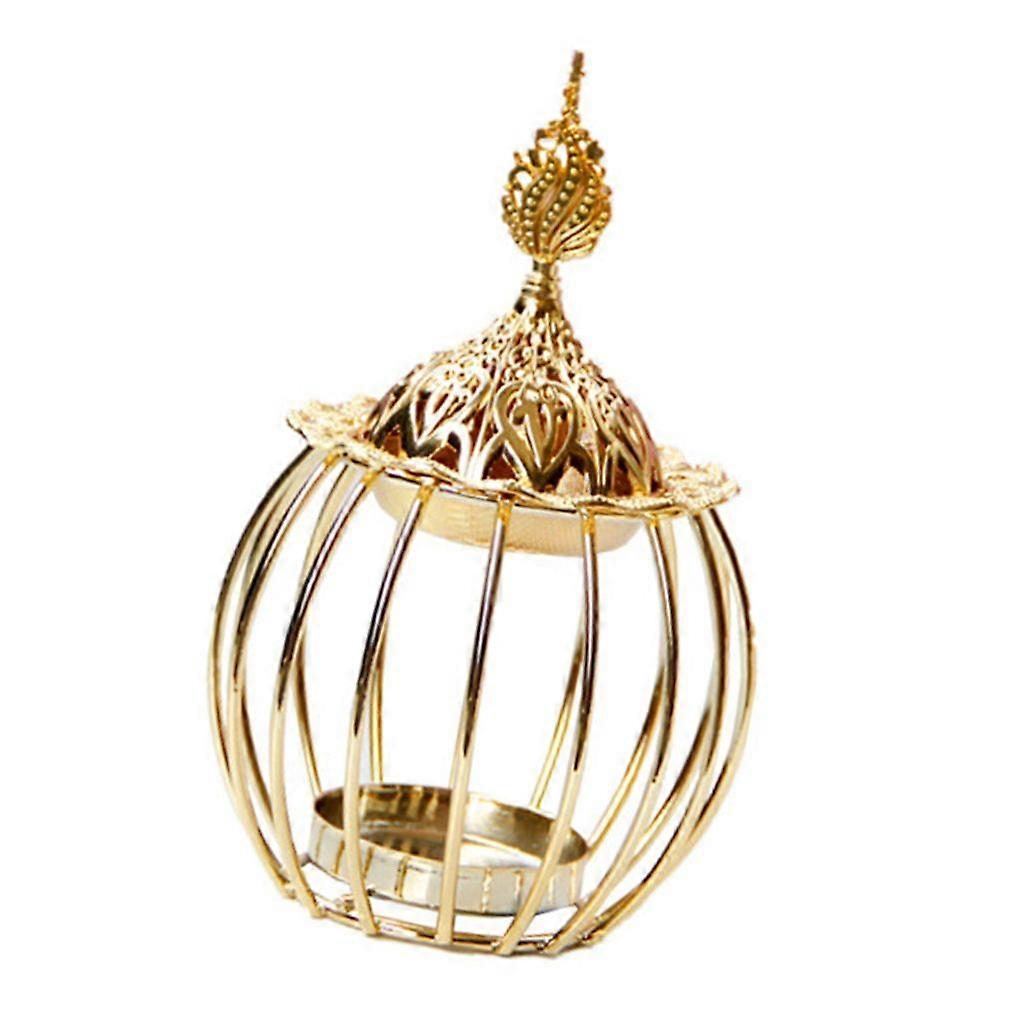 Metal Birdcages Scent Diffusers Gold Incenses Burners for Calming Environment