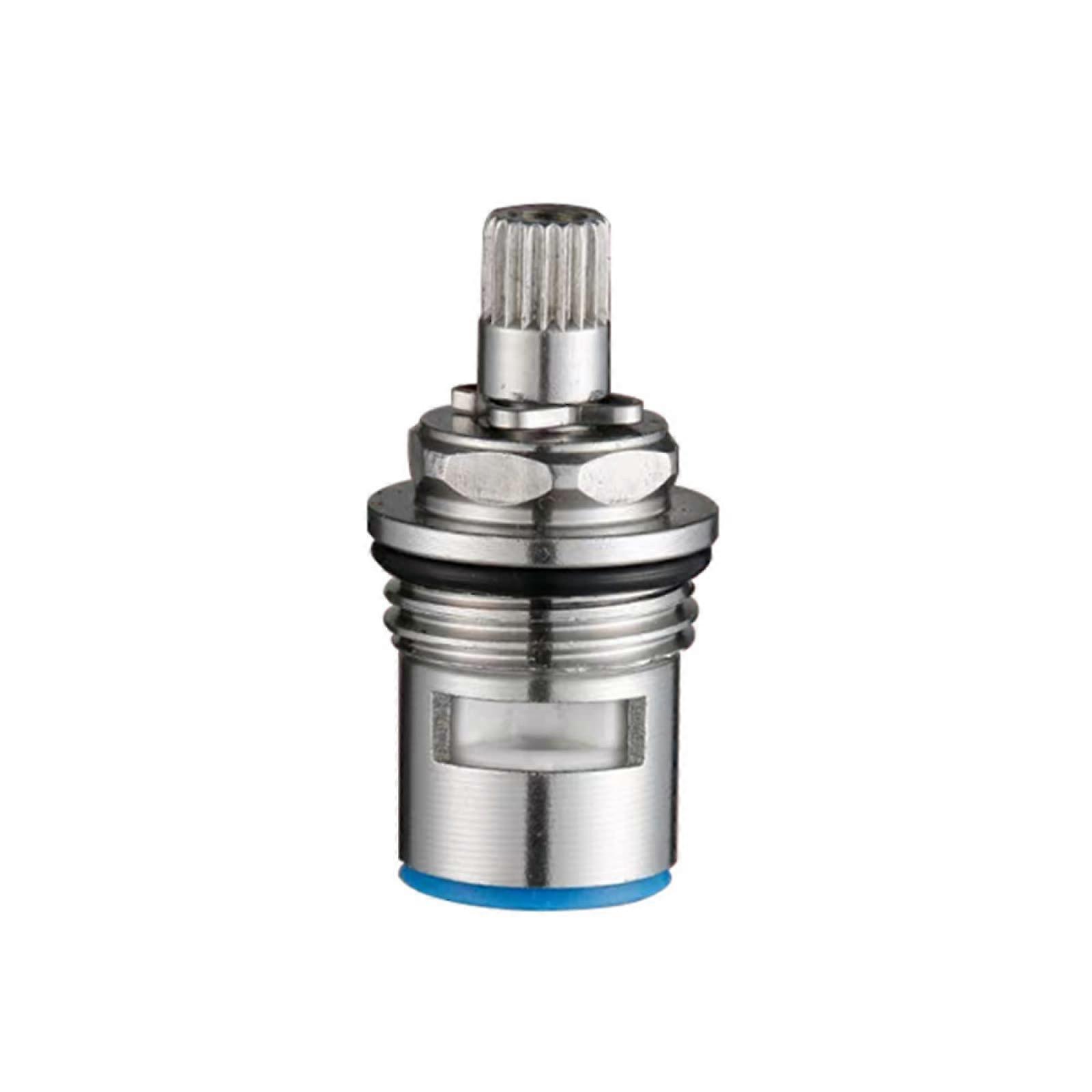 Tap Valves Replacement, Ceramic Disc Cartridge Insert Faucet Valve Quarter Turn,Blue