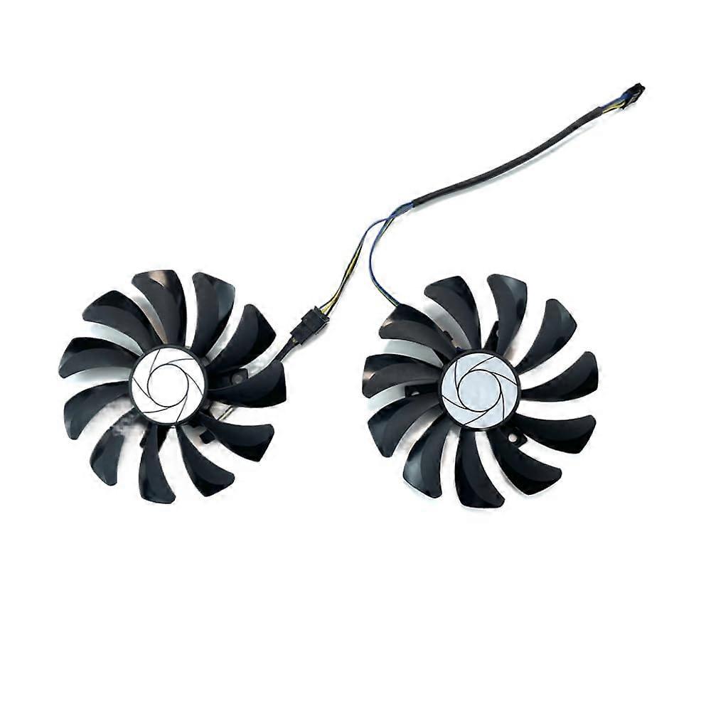 85MM 4Pin GPU Cooling Fans Set Compatible with GTX 1060 OC 6G GTX 960 P106-100 P106 Graphics Cards - 2pcs