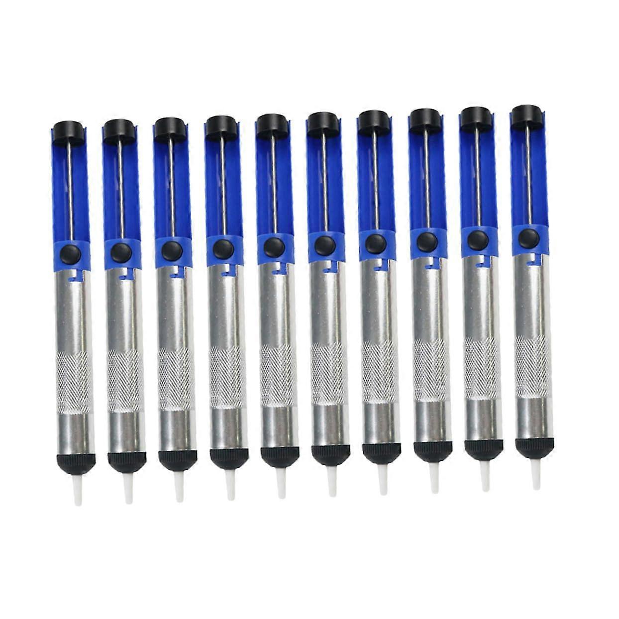 Aluminum Alloy Solder Pump 10pcs Desoldering Vacuum Sucker for Soldering Sucker Tool