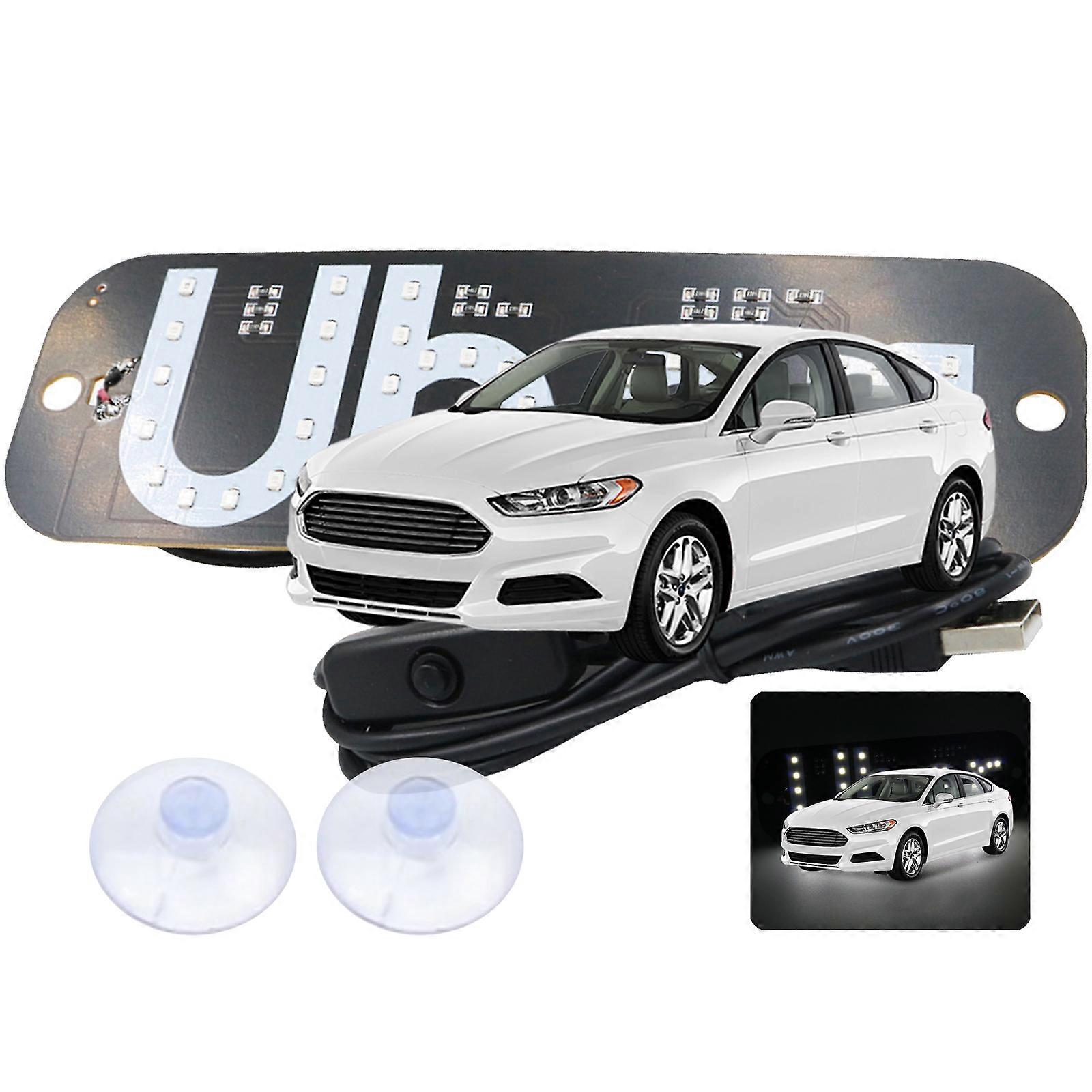 High-Brightness Car LED Indicators LED Light Signs for Car Clearly Visible in Crowded Crowds Professional Appearance  White White White White White