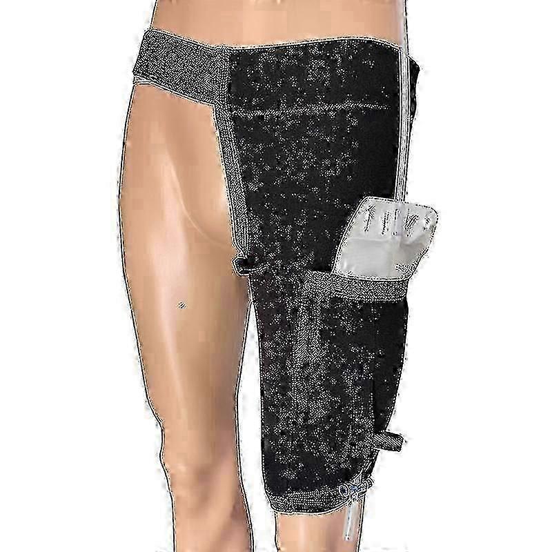 حامل حقيبة الساق القسطرة ، غطاء حامل حقيبة الساق البول مع حزام الخصر ، كم حقيبة الساق فولي لسلس البول كيس ، قابل للغسل ودائم