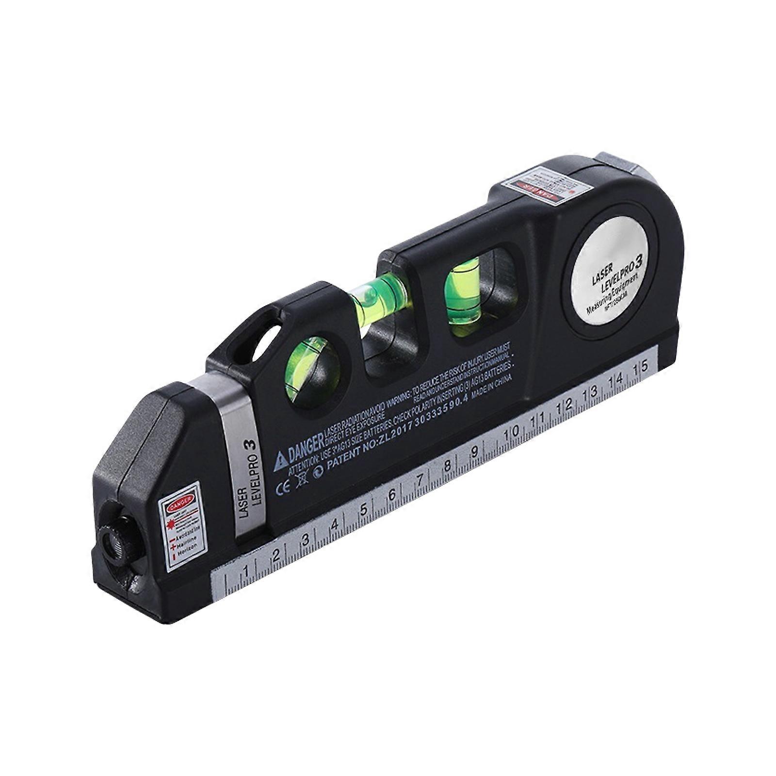 Level Ruler Tape Measure Bubble Level Small Portable Measuring Tool Battery Operated(NOT Include) Multicolor