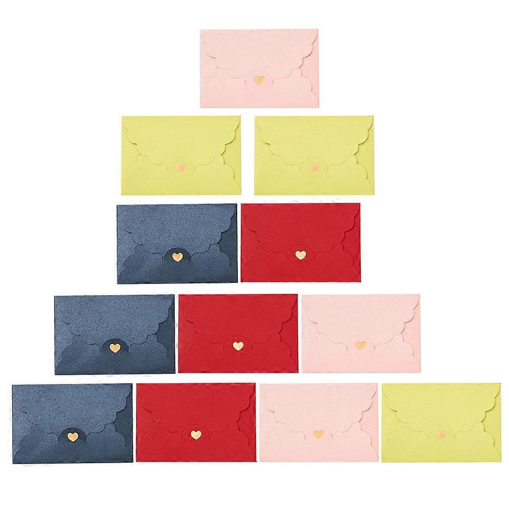 12pcs Mini Paper Envelopes for Mailing and Packing Mixed Style