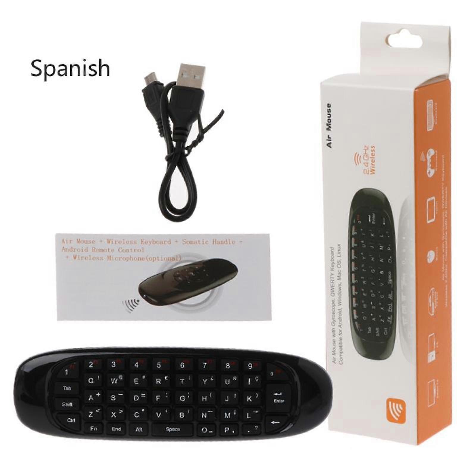 Mini Air Mouse C120 Fly Air Mouse Wireless Keyboard Airmouse For Android TV Box/PC/TV for Smart TV Portable Mini 2.4G
