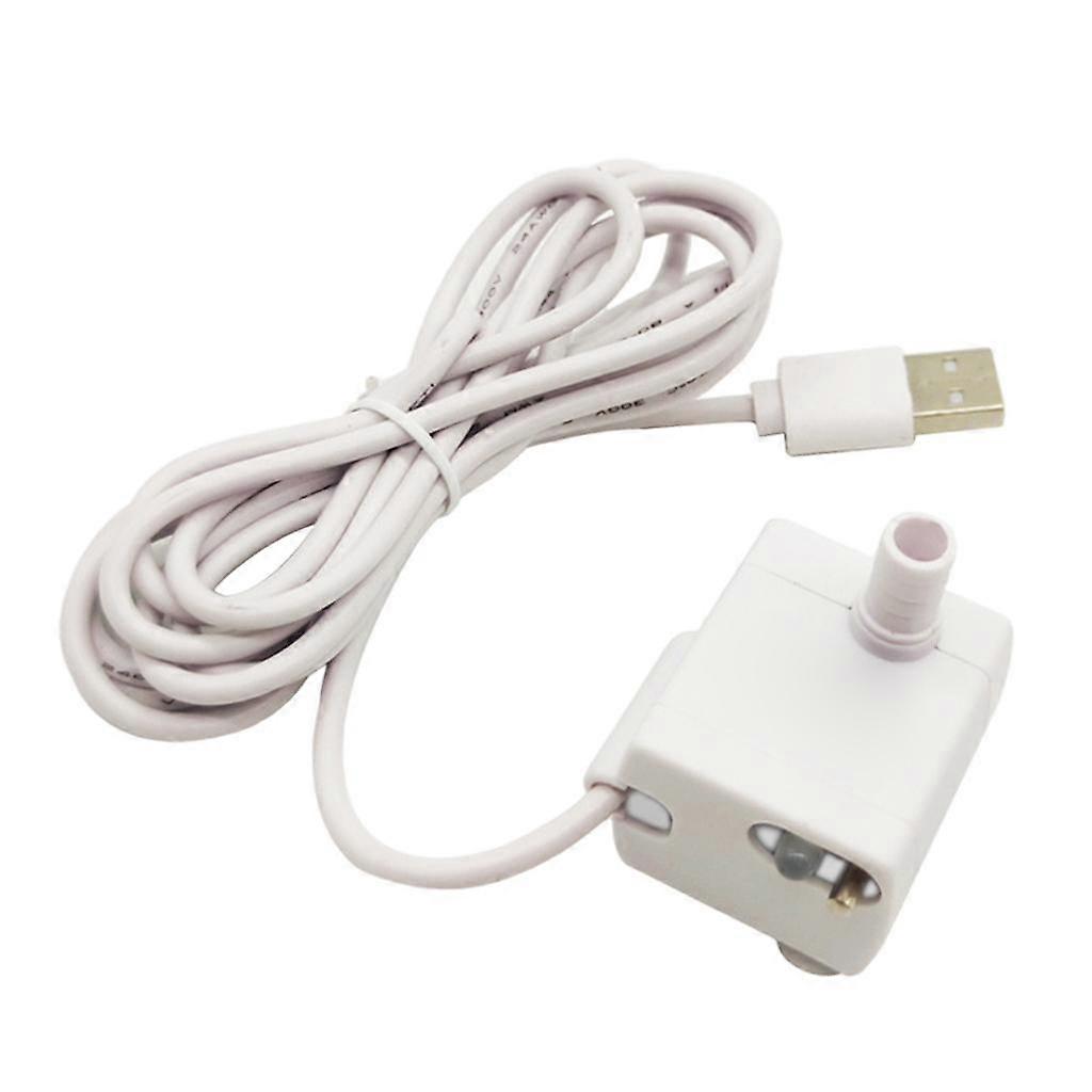 Mini USB-pumpe 200L / H nedsenkbar vannpumping for akvarium fisk fontene vann