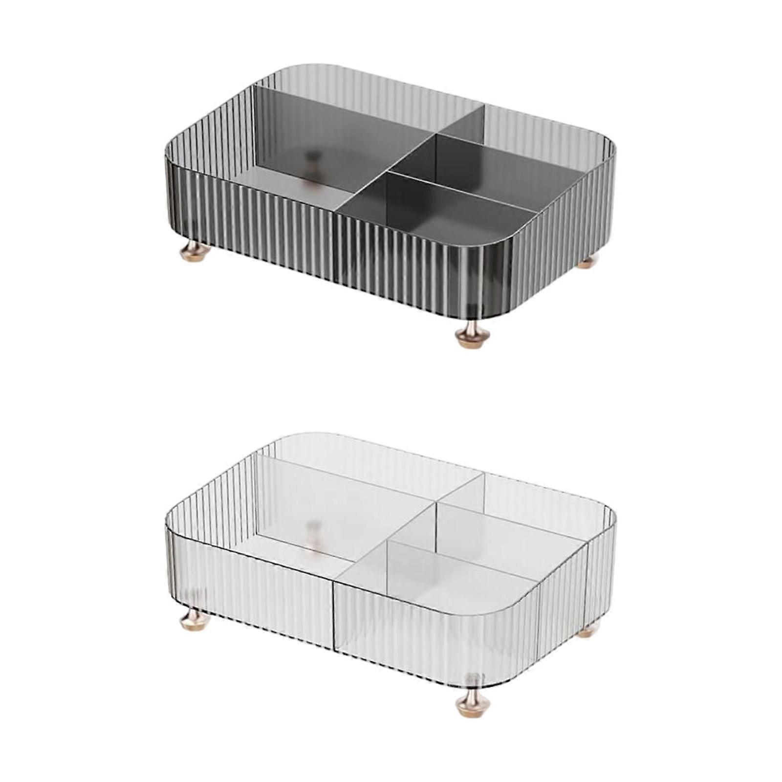2Pc Desktop Storage For Accessories Makeup Brush Bathroom