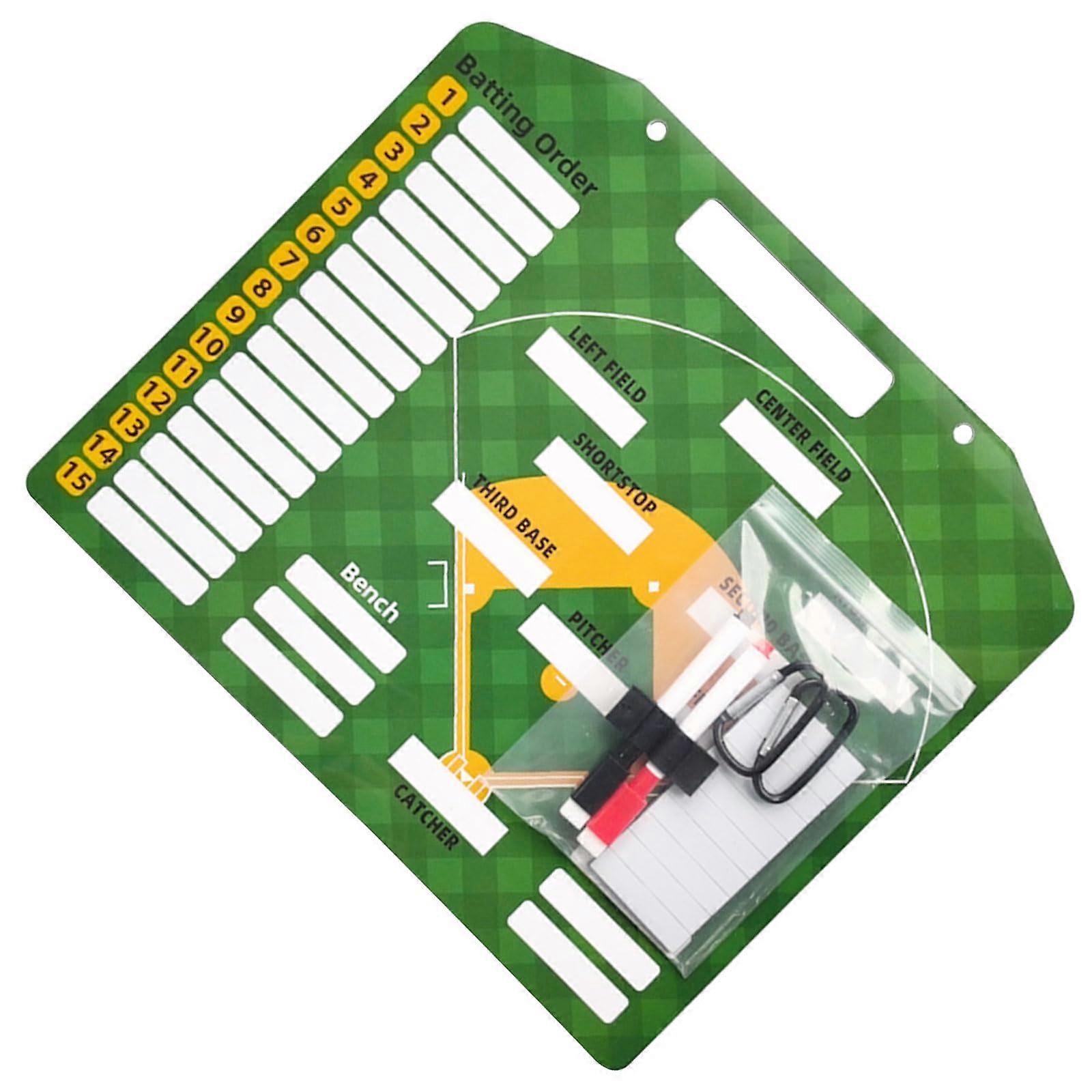 Baseball Clipboard Dry-Erase Surface For Coaches Whiteboard-Style Baseball Trainer Gift