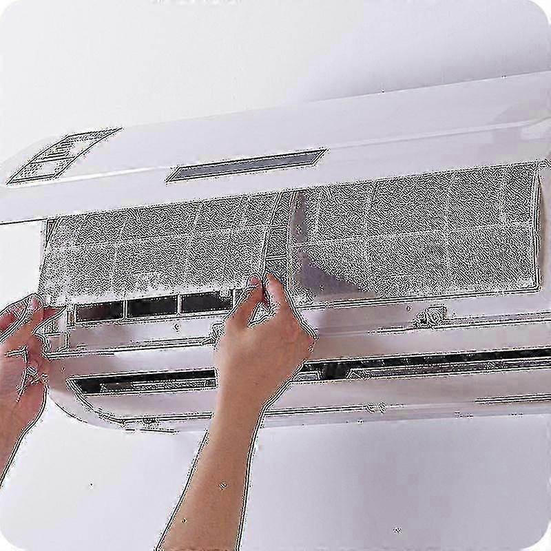 Cuttable Anti-dust Air Conditioner Filter Papers Net Cleaning Purification Air Conditioner Parts Air Purifier Dust Filter