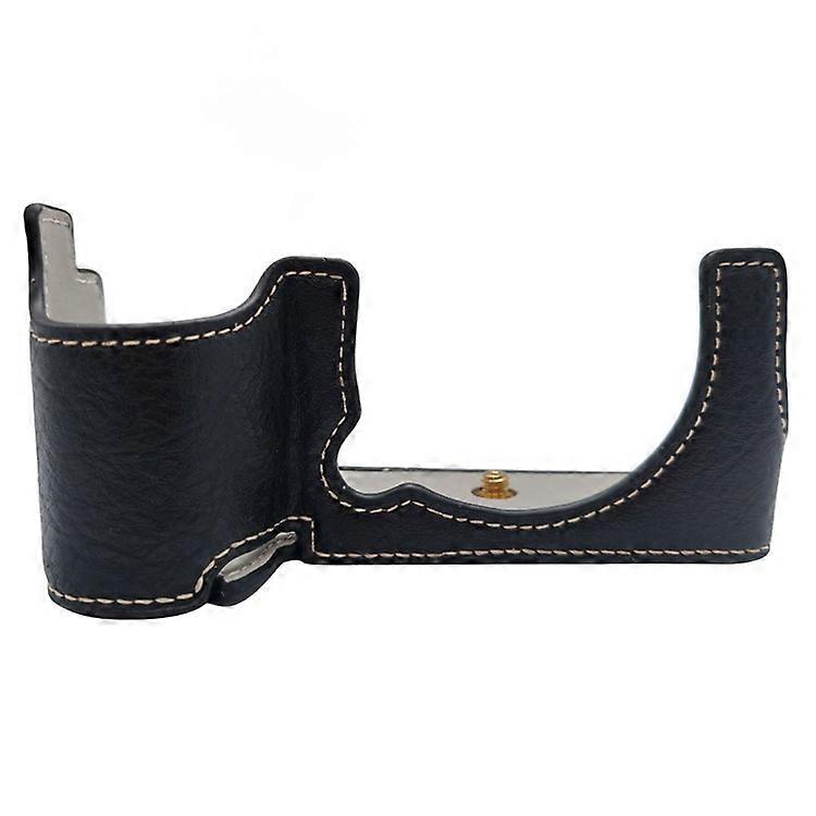 Compatible For Fujifilm X-S20 Camera Bottom Case Half Body Leather Cover with Battery Opening