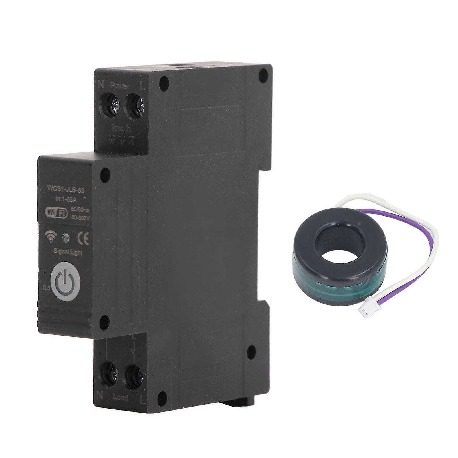 High quality  (WCB1-JLS-63) 230V 1-63A Tuya WiFi Circuit Breaker Switch...